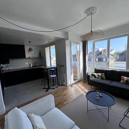 Charmant Appartement T3 Avec Balcon, Centre-Ville Lorient Zewnętrze zdjęcie