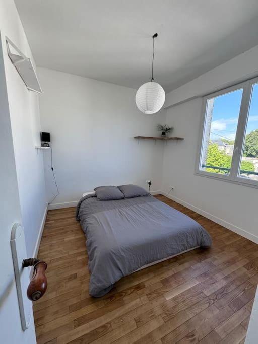 Charmant Appartement T3 Avec Balcon, Centre-Ville Lorient Zewnętrze zdjęcie